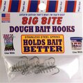 Magic Catfish Bait Stainless Steel Spring Hooks - Size 6, 3PK DBH-6